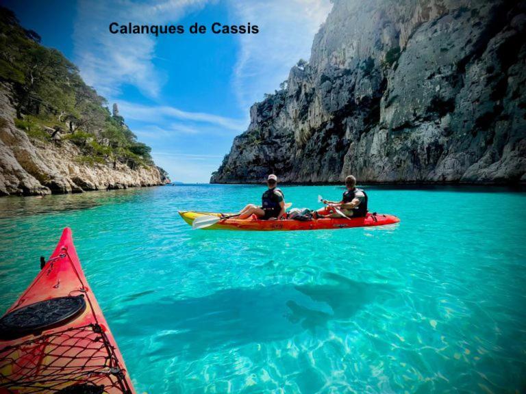 Rez-de-villa proche de la mer - Villa Temana Saint-Cyr-sur-Mer Eksteriør bilde