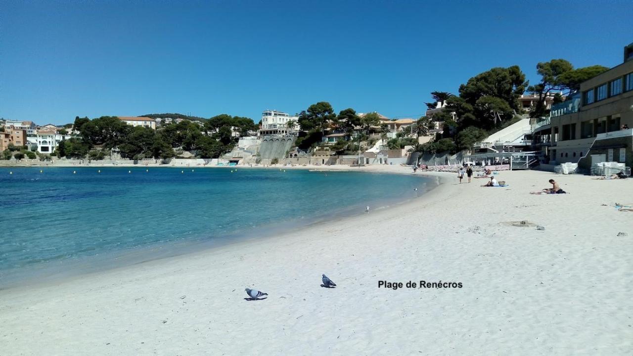 Rez-de-villa proche de la mer - Villa Temana Saint-Cyr-sur-Mer Eksteriør bilde
